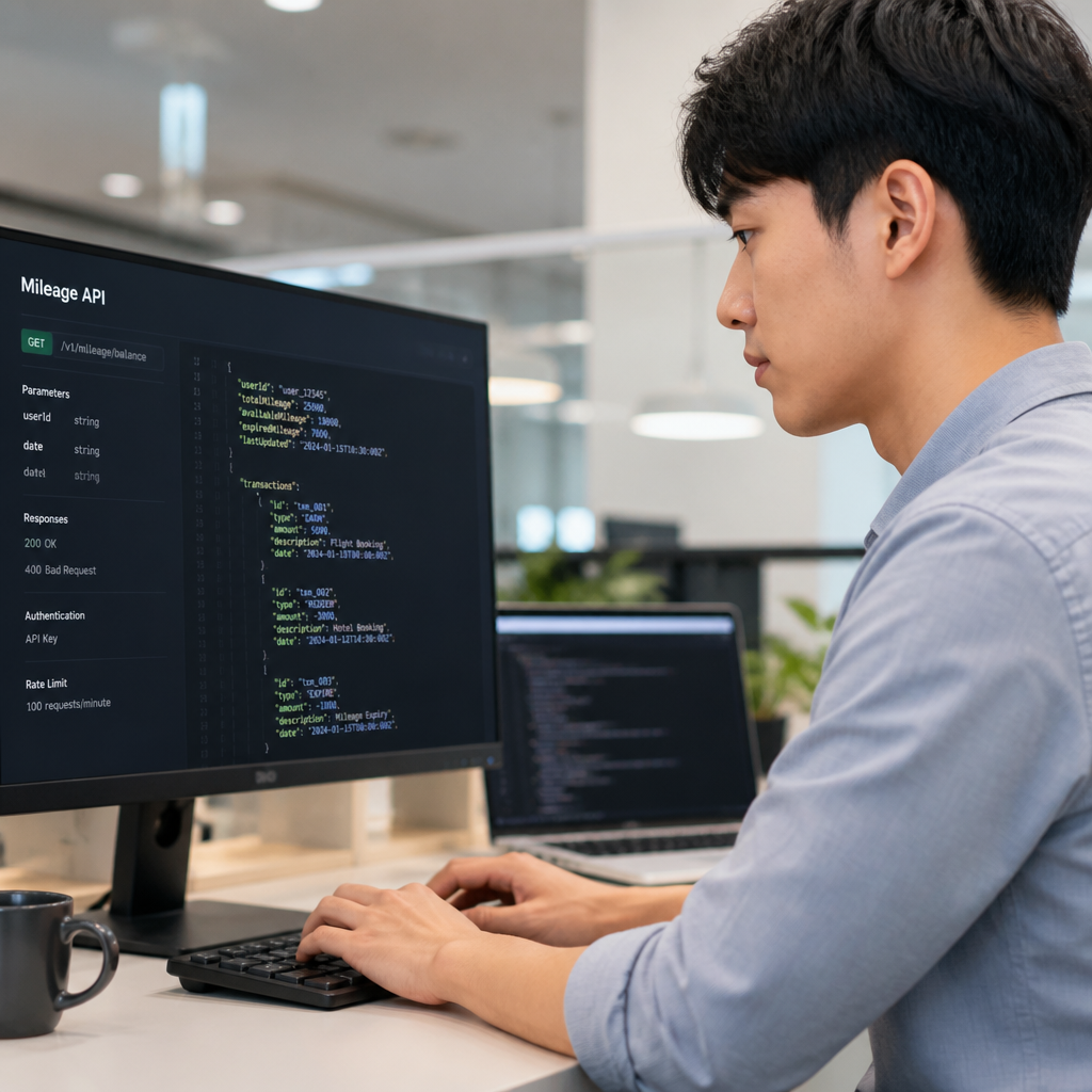 마일리지 API 활용
